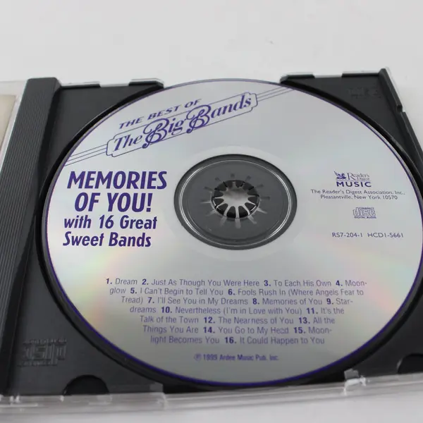 The Best Of The Big Bands: Memories of you CD - Reader's Digest Music 1999
