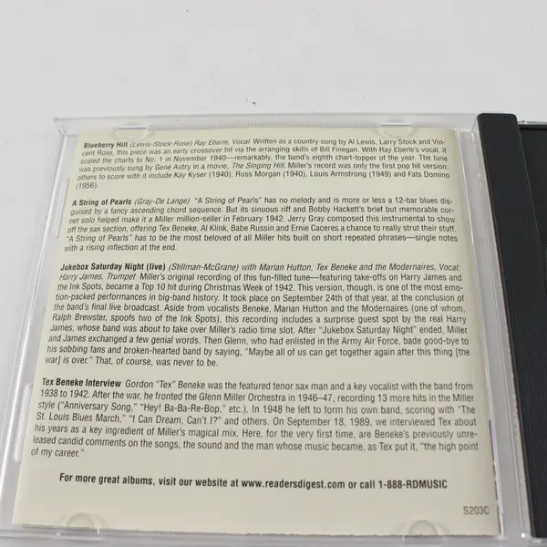 The Best Of The Big Bands In The Mood With Glenn Miller CD (1999)