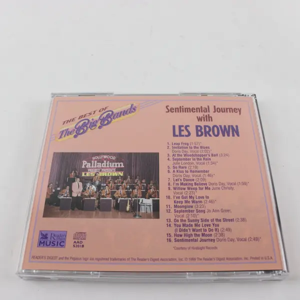 The Best Of The Big Bands Sentimental Journey With Les Brown CD