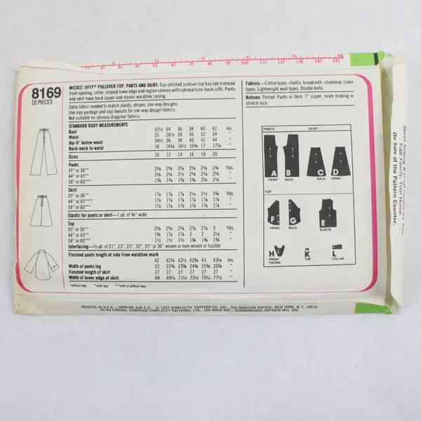 Lot of 3 Sewing Patterns Simplicity 8985 8169 New Look 6596 Mixed Brand