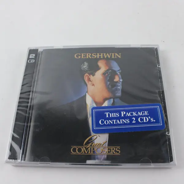 Two GERSHWIN Great Composers CDs 1988 Classical Orchestral - Brand New