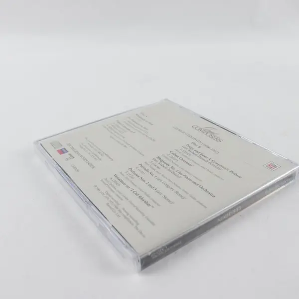 Two GERSHWIN Great Composers CDs 1988 Classical Orchestral - Brand New
