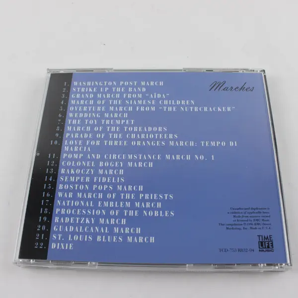Arthur Fiedler & Boston Pops Marches CD 1996 Time Life BMG