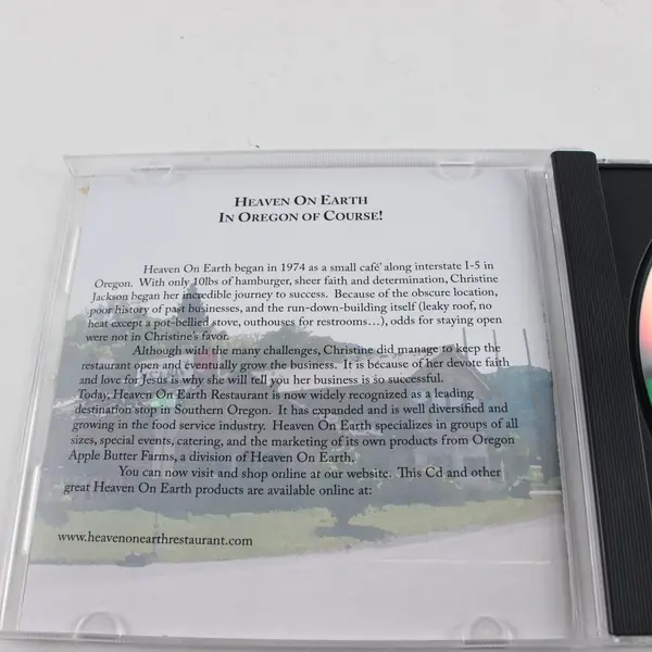 E.J. Johnson The Music of Heaven On Earth CD 2006 Gospel Instrumental Christian