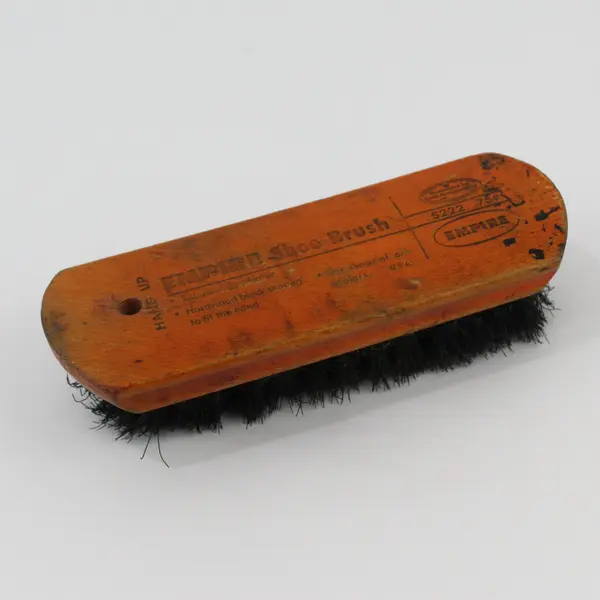 Vintage Empire Hang Up Wooden Shoe Brush 