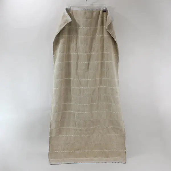 Set of 3 DKNY Beige Cotton Towels Bath Hand Washcloth