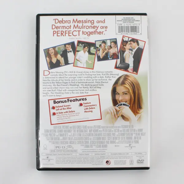 The Wedding Date DVD 2005 Widescreen