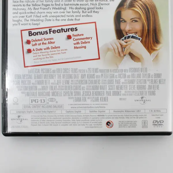 The Wedding Date DVD 2005 Widescreen