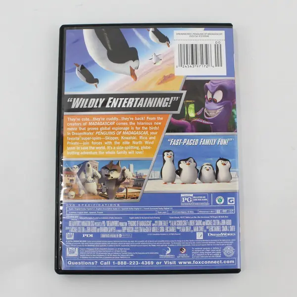 Penguins of Madagascar the Movie (DVD, Rental Exclusive)
