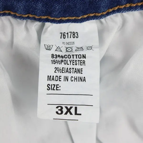 Unbranded Women's 3X (40x31) High Rise Flare Leg Floral Embroidered Denim Jeans