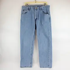 Wrangler Men's 34x30 Light Wash Straight Leg Jeans 1096501SL