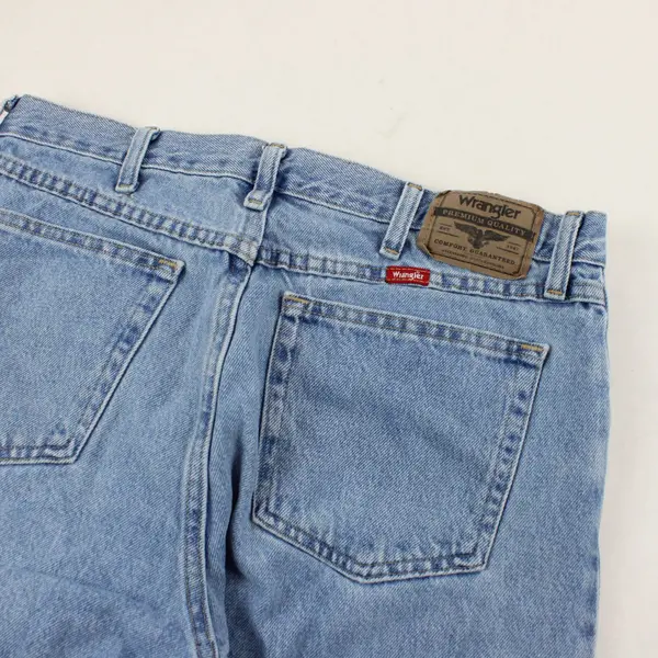 Wrangler Men's 34x30 Light Wash Straight Leg Jeans 1096501SL
