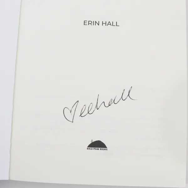 Dear Sylvia Love Jane by Erin Hall Detective Molly Malone Series Signed 2023 PB
