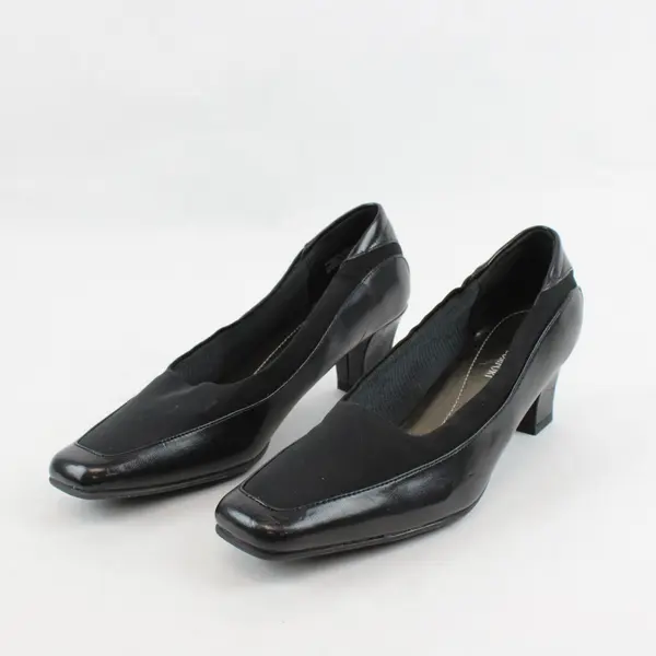 Vintage I❤Comfort Women's 8M Black Madison Slip-On Low Pump (2") Heels