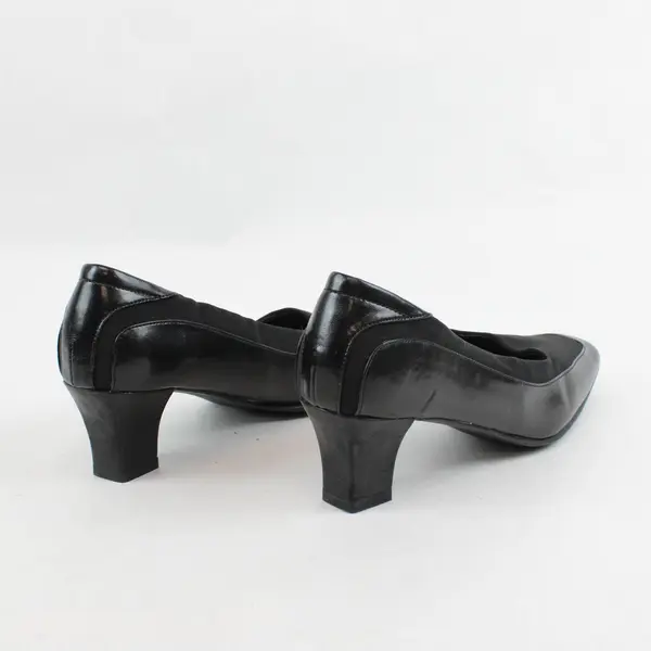 Vintage I❤Comfort Women's 8M Black Madison Slip-On Low Pump (2") Heels