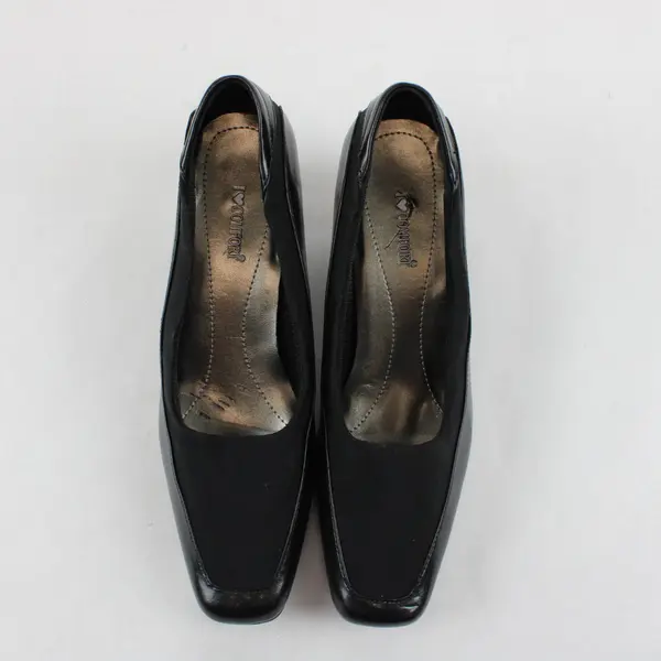 Vintage I❤Comfort Women's 8M Black Madison Slip-On Low Pump (2") Heels