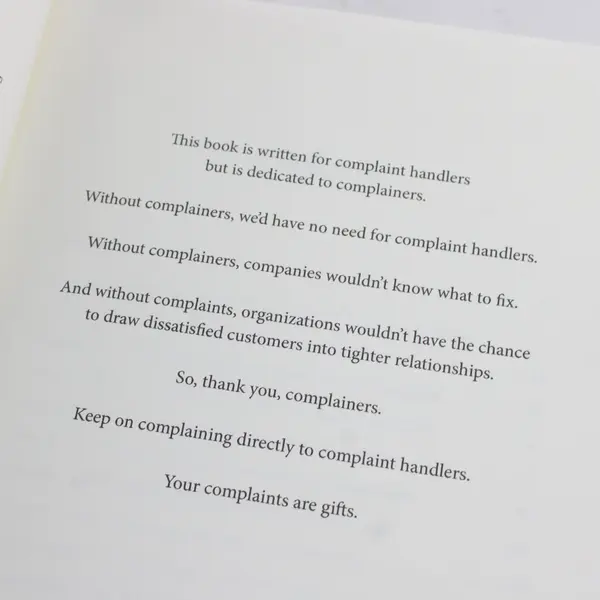 A Complaint Is a Gift How to Learn Janelle Barlow Revised 3rd Ed 2023 PB