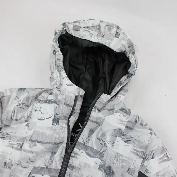 Arctix Unisex Kids Catamount Ski Lift Print Insulated Jacket Size M
