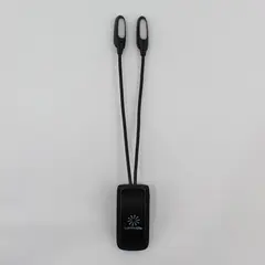 LuminoLite Portable Mini LED Double Reading Light, Clip On 