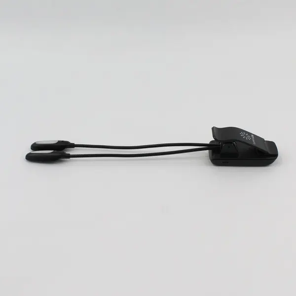 LuminoLite Portable Mini LED Double Reading Light, Clip On 