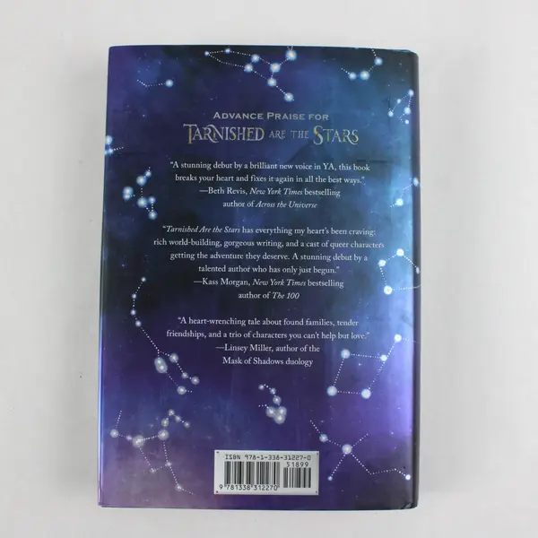 Tarnished Are the Stars a Novel by Rosiee Thor 1st Edition 2019 Hardcover DJ VG