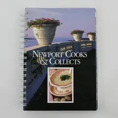 Newport Cooks and Collects Cookbook Recipes 1996 Spiral Preservation Society