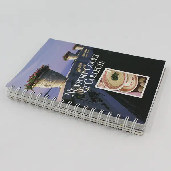 Newport Cooks and Collects Cookbook Recipes 1996 Spiral Preservation Society