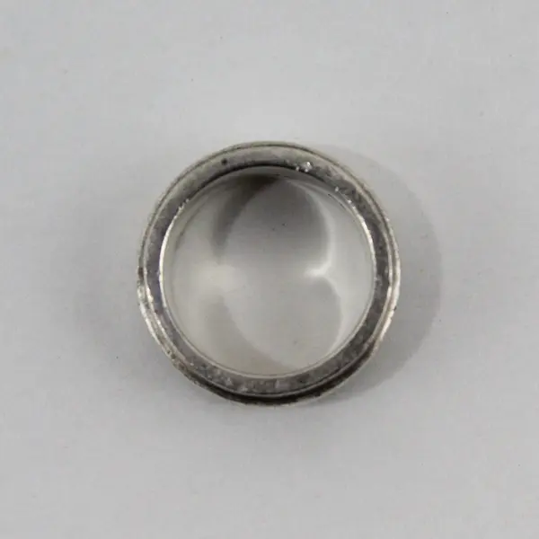 Women's Artisan Made Solid Sterling Silver Band Ring Size 4.5