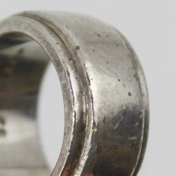Women's Artisan Made Solid Sterling Silver Band Ring Size 4.5