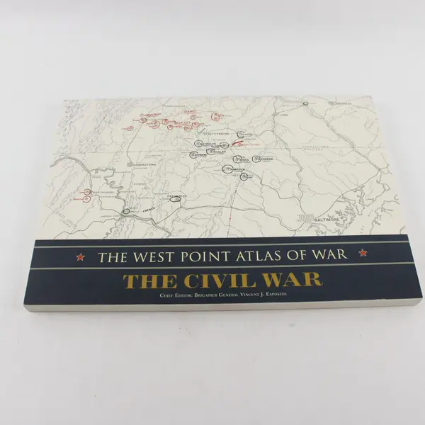 West Point Atlas of War Civil War by Vincent J Esposito 1995