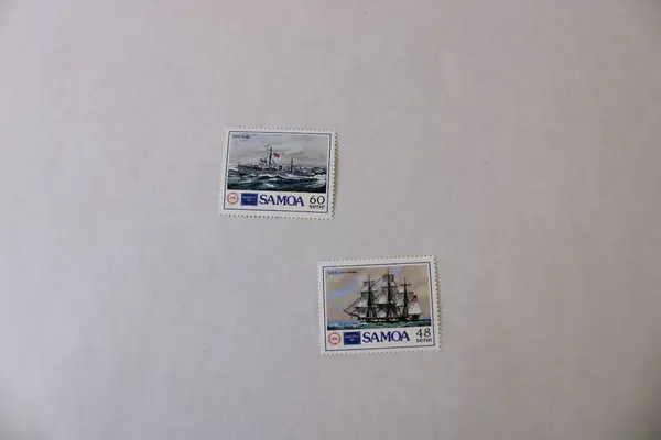 Lot Of 8 AMERIPEX 1986 Stamps Samoa and Seychelles MNH
