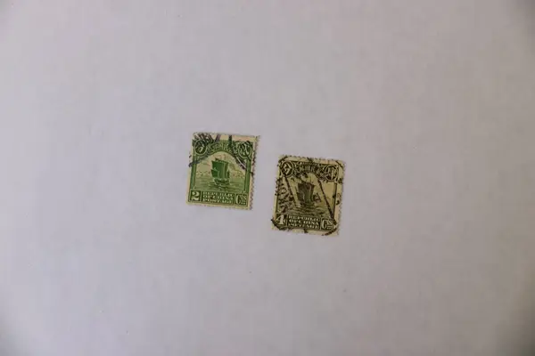 Lot Of 8 Republic Of China 1913-1924 Junk Ship Stamps Used