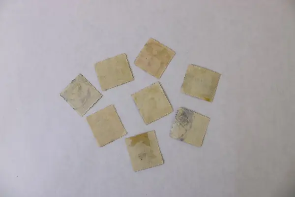 Lot Of 8 Republic Of China 1913-1924 Junk Ship Stamps Used