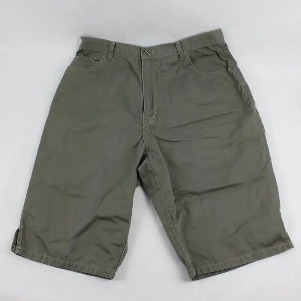 Route 66 Gray-green Khaki Shorts Women's 32" Waist