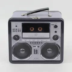 80's Retro Boombox Radio Lunchbox Tin Tote 2012 Buy Design Studios