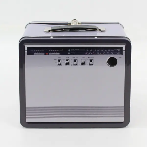 80's Retro Boombox Radio Lunchbox Tin Tote 2012 Buy Design Studios
