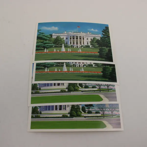 Lot Of 4 USPS Washington DC Monuments 1989 Postal Cards SC# UX143-44