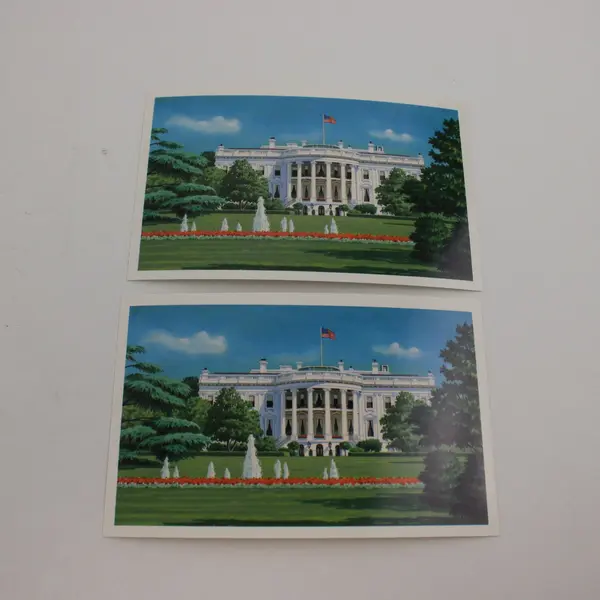 Lot Of 4 USPS Washington DC Monuments 1989 Postal Cards SC# UX143-44