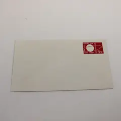 1964-65 New York World's Fair Embossed 5c Stamp Cover Blank
