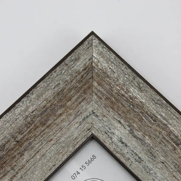 Threshold Grey Photo Frame Distressed Wood Look 5"x7" Photo Desktop/Wall Mount 