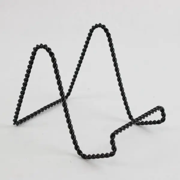 Lot of Four Tripar Black Twisted Wire Stands #23-1241B - Made in China
