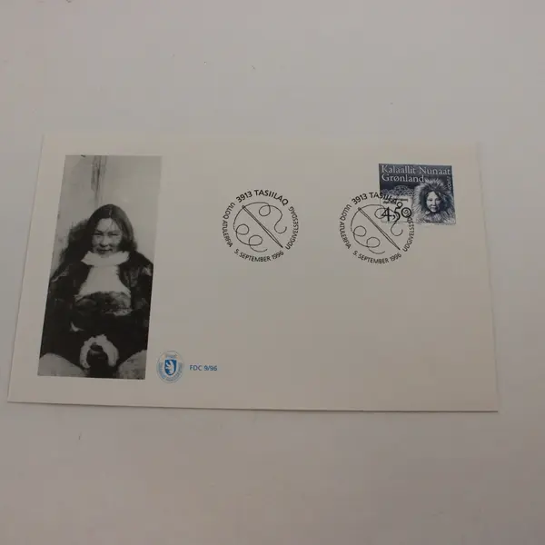 1996 Greenland Arnarulunnguaq Explorer Stamp First Day Cover