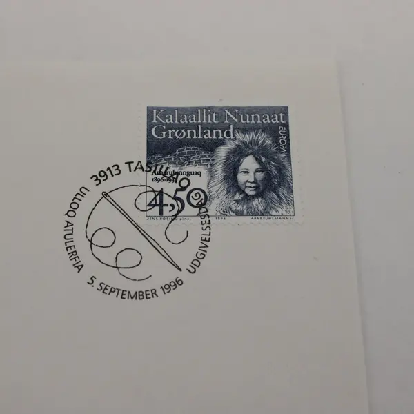 1996 Greenland Arnarulunnguaq Explorer Stamp First Day Cover