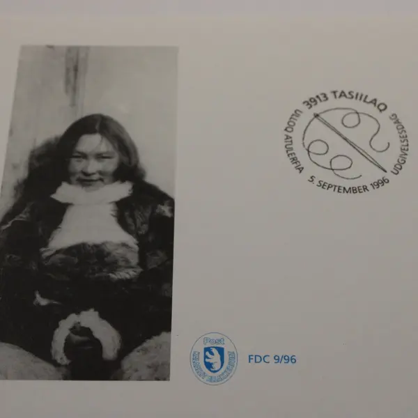 1996 Greenland Arnarulunnguaq Explorer Stamp First Day Cover