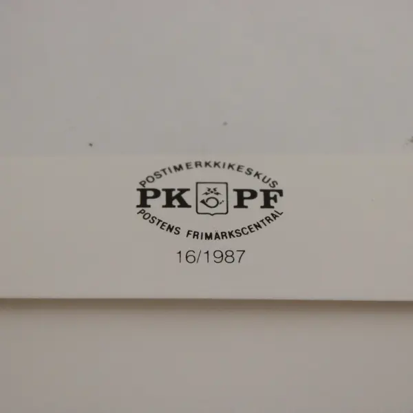 1987 Finland Centenary Of Finnish News Agency First Day Cover
