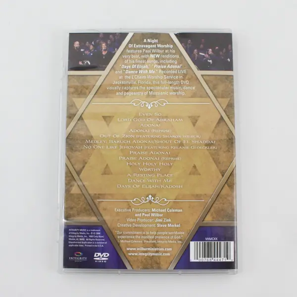 Paul Wilbur LIVE: A Night of Extravagant Worship 2008 DVD