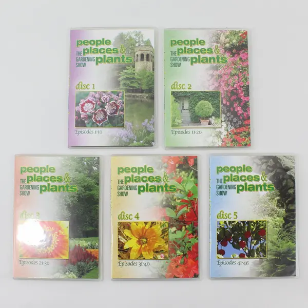 People Places & Plants The Gardening Show 5-DVD Set 2006 