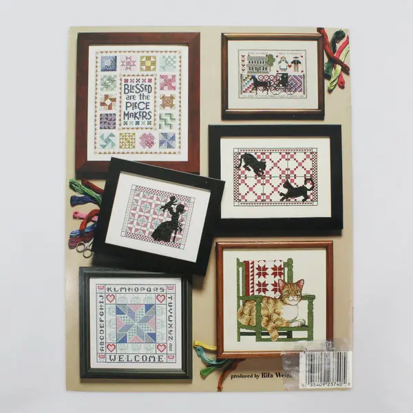 Cross Stitch Crazy About Quilts 2002 Paperback Pattern Book 