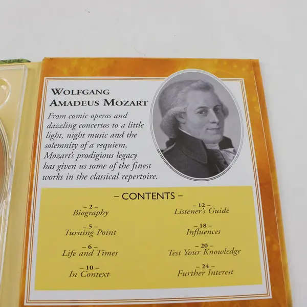 Mozart Musical Masterpieces *Classic Composers CD