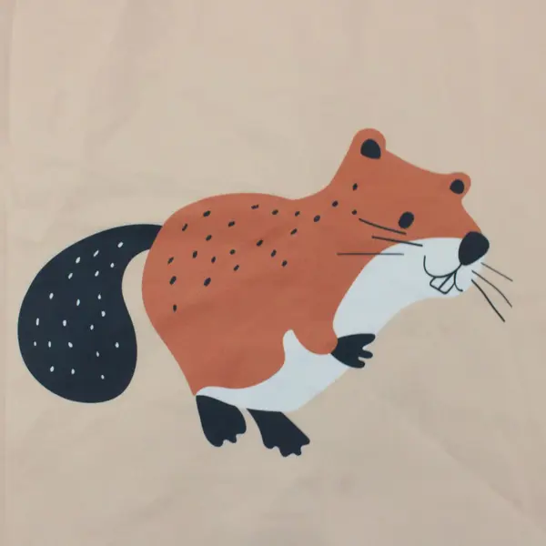 Besrey Woodland Animal Baby Playmat Cover Round 31"